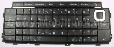 Tastatur PDA schwarz Nokia E90 original QWERTY PDA-Tastatur black, groe Tastenmatte