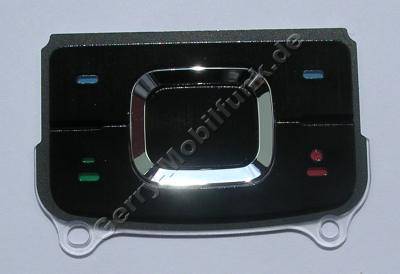 Slide-Tastenmatte schwarz Original Nokia 6500 Slide Tastatur der Mentasten black