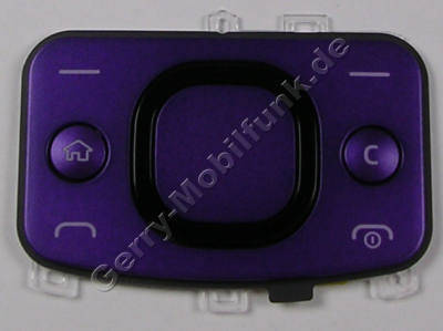 Navi Tastenmatte purple Nokia 6700 Slide original Mentastatur lila