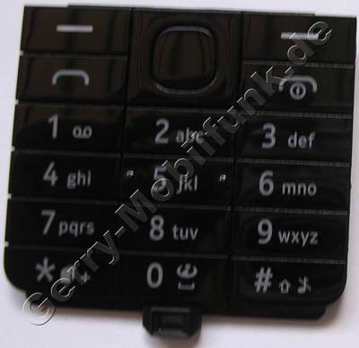 Tastenmatte schwarz Nokia 220 original Tastaturmatte black Dualsim