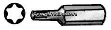 Torx7 Bit-Einsatz 1/4 Zoll aus gehärtetem Werkzeugstahl für den professionellen Einsatz zum öffnen der Geräteschrauben bei Reparaturen und Display-Umbauten Torx7 Bit-Einsatz 1/4 Zoll aus gehärtetem Werkzeugstahl für den professionellen Einsatz zum öffnen der Geräteschrauben bei Reparaturen und Display-Umbauten