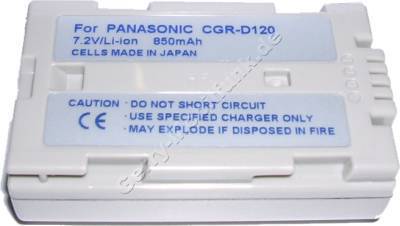 Akku PANASONIC NV-DS12 Daten: LiIon 7,2V 1100mAh 19,5mm silber-champagner (Zubehrakku vom Markenhersteller)