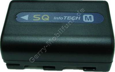 Akku SONY FM50 Daten: LiIon 7,2V 1100mAh dunkelgrau 20,5mm ca. 64g (Zubehrakku vom Markenhersteller)