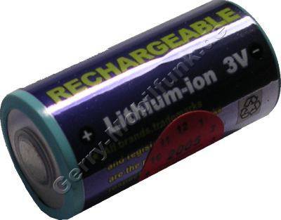 Akku DL123A LiIon 350mAh 3 Volt (ersetzt: Photo-Lithium-Batterie)