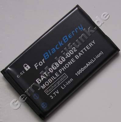 Akku fr RIM Blackberry 7105 (baugleich mit BAT-06860-001, -003, ACC-07494-001, ACC-10477-001, C-S1, C-S2, 5061, 5068, 5086) LiIon 3,7V 900mAh 5,6mm dick ca.21g (Akku vom Markenhersteller, nicht original)