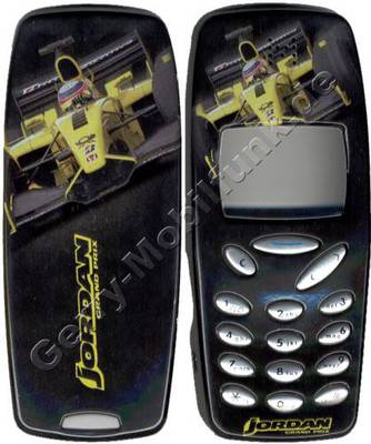 Formel-Rennsport Jordan black Oberschale fr Nokia 3310/3330 (cover)