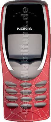 Spider rot originale Nokia Oberschale 8210 (cover)