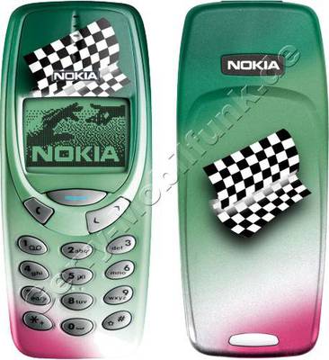 Racing grn Mattlack  originale Nokia Oberschale 3310/3330 (cover)