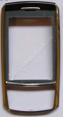 Oberschale Schieber Samsung D900i original Cover Silver, Silber