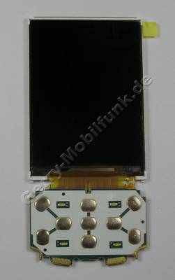 Ersatzdisplay - Display - Displaymodul Samsung GT-S3500 LCD, Farbdisplay mit Tastaturmodul Mentasten