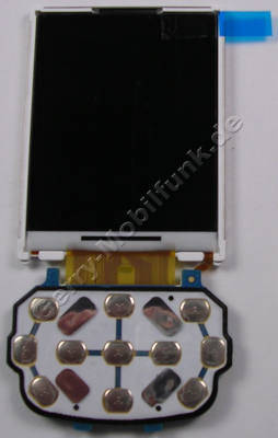 Ersatzdisplay - Display - Displaymodul Samsung GT S3030 LCD Farbdisplay mit Tastaturmodul Mentasten, Flex