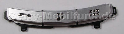 Mentastenmatte silber Samsung GT I8320 original Navi Tastatur silver (Vodafone 360 H1)