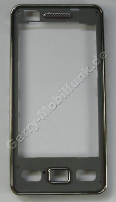 Oberschale chrom Samsung GT-S5260 Cover ohne Scheibe