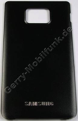 Akkufachdeckel schwarz Samsung i9100 Galaxy S2 Batteriefachdeckel black