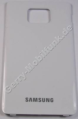 Akkufachdeckel weiss Samsung i9100 Galaxy S2 Batteriefachdeckel white