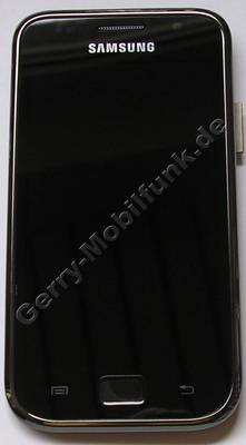 Ersatzdisplay - Display - Displaymodul + Touchscreen schwarz Samsung i9001 Galaxy S Plus Displayscheibe, Bedienfeld mit LCD-Modul, Headsetbuchse, Lautsprecher, black