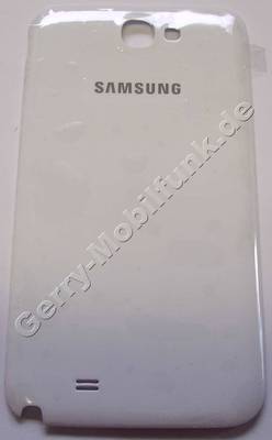 Akkufachdeckel weiss Samsung N7100 Galaxy Note2 Batteriefachdeckel ceramic white