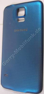 Akkufachdeckel, Batteriedeckel blau Samsung G900F Galaxy S5 Batterie Abdeckung blue