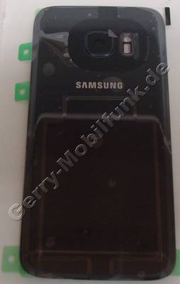 Akkufachdeckel schwarz Samsung SM-G930F Galaxy S7 - Battery Cover black Akkufachdeckel schwarz Samsung SM-G930F Galaxy S7 - Battery Cover black