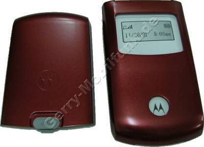 Oberschale original Motorola T720 T720i red incl. Akkufachdeckel
