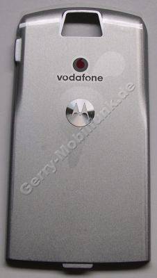 Akkufachdeckel original Motorola L7 silver, silber Vodafone Batteriefachdeckel