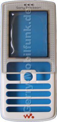 Original Oberschale weiss SonyEricsson W700i Cover mit Display Fenster