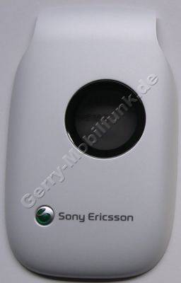 Wechselcover frosty white ( weiss ) SonyEricsson Z200 Oberschale