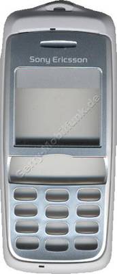 Oberschale SonyEricsson T600 Moonlight silber