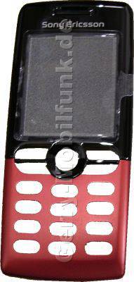 Oberschale SonyEricsson T610 red / rot ( nur Frontcover - Cover)