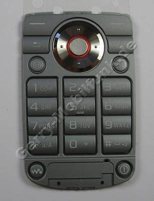 Tastenmatte Telefon SonyEricsson W710i silber, Tastatur