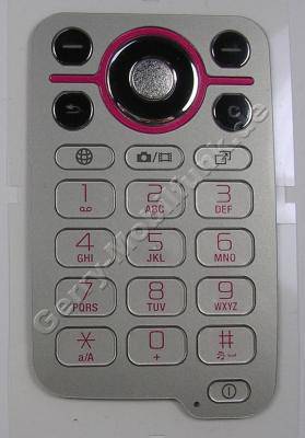 Tastenmatte pink SonyEricsson Z610i original Telefon Tastenmatte