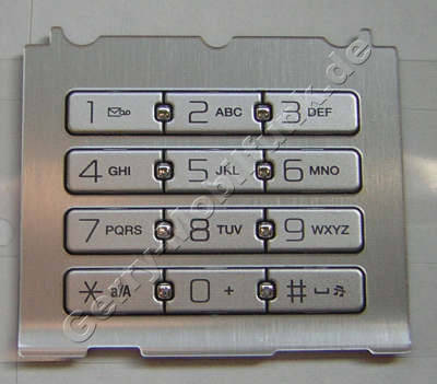 Tastenmatte gelb SonyEricsson S500i original Tastatur