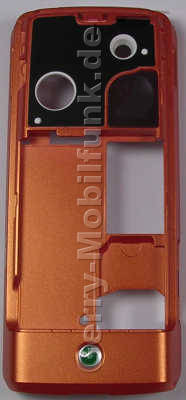 Unterschale SonyEricsson W200i Orange, Gehuserahmen, Cover