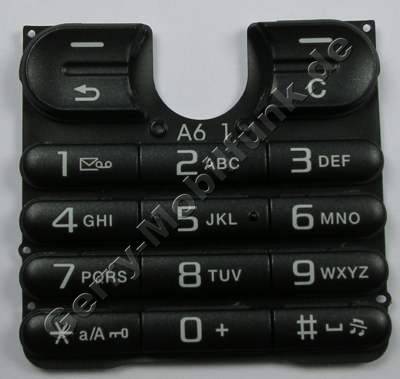 Tastenmatte SonyEricsson W200i schwarz, Tastatur