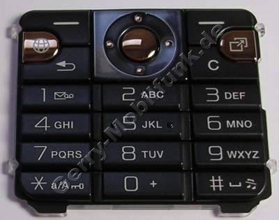 Tastenmatte schwarz SonyEricsson K530i original Tastatur