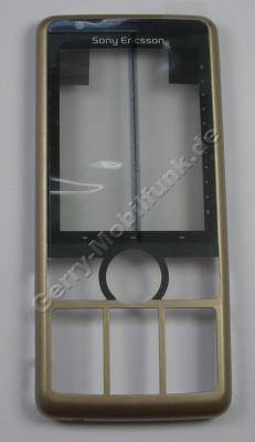 Oberschale mineral grey SonyEricsson G700i Cover grau mit Displayscheibe und Touchscreen Touchpanel
