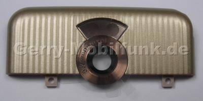 Kameracover silk bronze SonyEricsson G700i Abdeckung der Kamera mit Kamerascheibe, Cover 