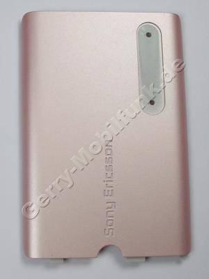 Akkufachdeckel SonyEricsson W595i peach pink, Batteriefachdeckel, Akku Cover