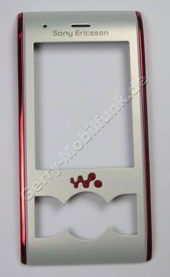 Oberschale vom Display weiss SonyEricsson W595i A-Cover white