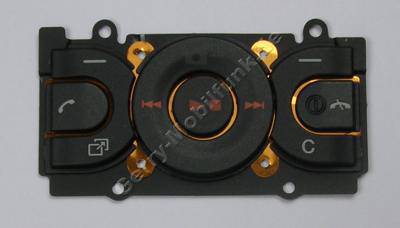 Tastenmatte Menütasten schwarz SonyEricsson W595i Navigationstasten lava black Tastatur Menü Tastenmatte Menütasten schwarz SonyEricsson W595i Navigationstasten lava black Tastatur Menü