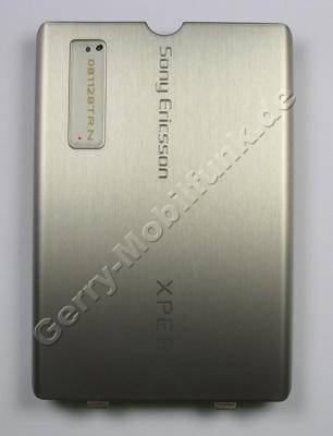 Akkufachdeckel silber SonyEricsson Xperia X1 original Batterie Cover, Batteriefachdeckel  Akku-Cover silver