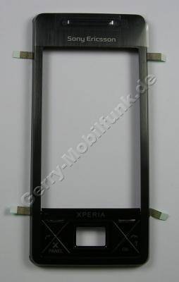 Oberschale schwarz SonyEricsson Xperia X1 A-Cover, Frontcover black