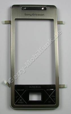Oberschale silber SonyEricsson Xperia X1 A-Cover, Frontcover silver