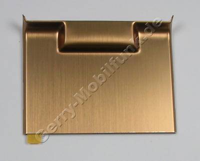 Abdeckung gold SonyEricsson C905 hintere Abdeckung vom Slide fr goldfarbige Gerteversion, Deko Plate black