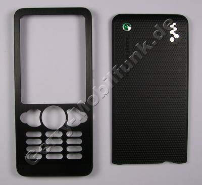 Oberschale + Akkufachdeckel schwarz SonyEricsson W302i Cover Set latin black bestehend aus Batteriefachdeckel und Oberschale