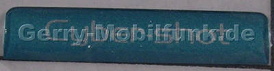 Logolabel SonyEricsson C702i Label zum Aufkleben blau/grn