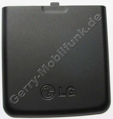 Akkufachdeckel schwarz LG KP500 original Batteriefachdeckel black