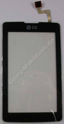Touchpanel LG KP500 Displayscheibe mit Eingabefeld