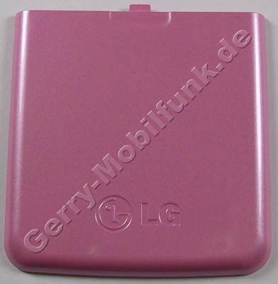 Akkufachdeckel pink LG KP500 original Batteriefachdeckel