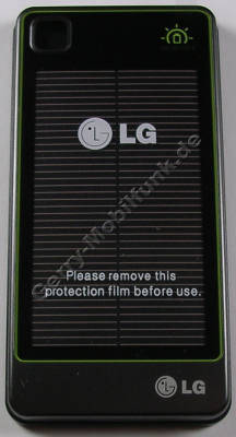 PCB-100 Akkufachdeckel LG GD510 Pop original Solar C-Cover, Batteriefachdeckel mit Solarzellen